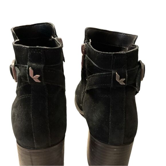 koolaburra by‎ ugg ortholite black boots suede women's size 7 - Picture 3 of 6